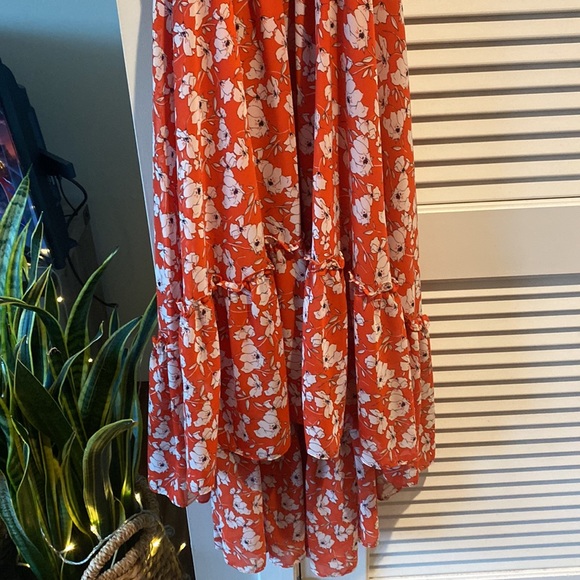 Eliza J high-low floral wedding guest dress - Picture 3 of 9